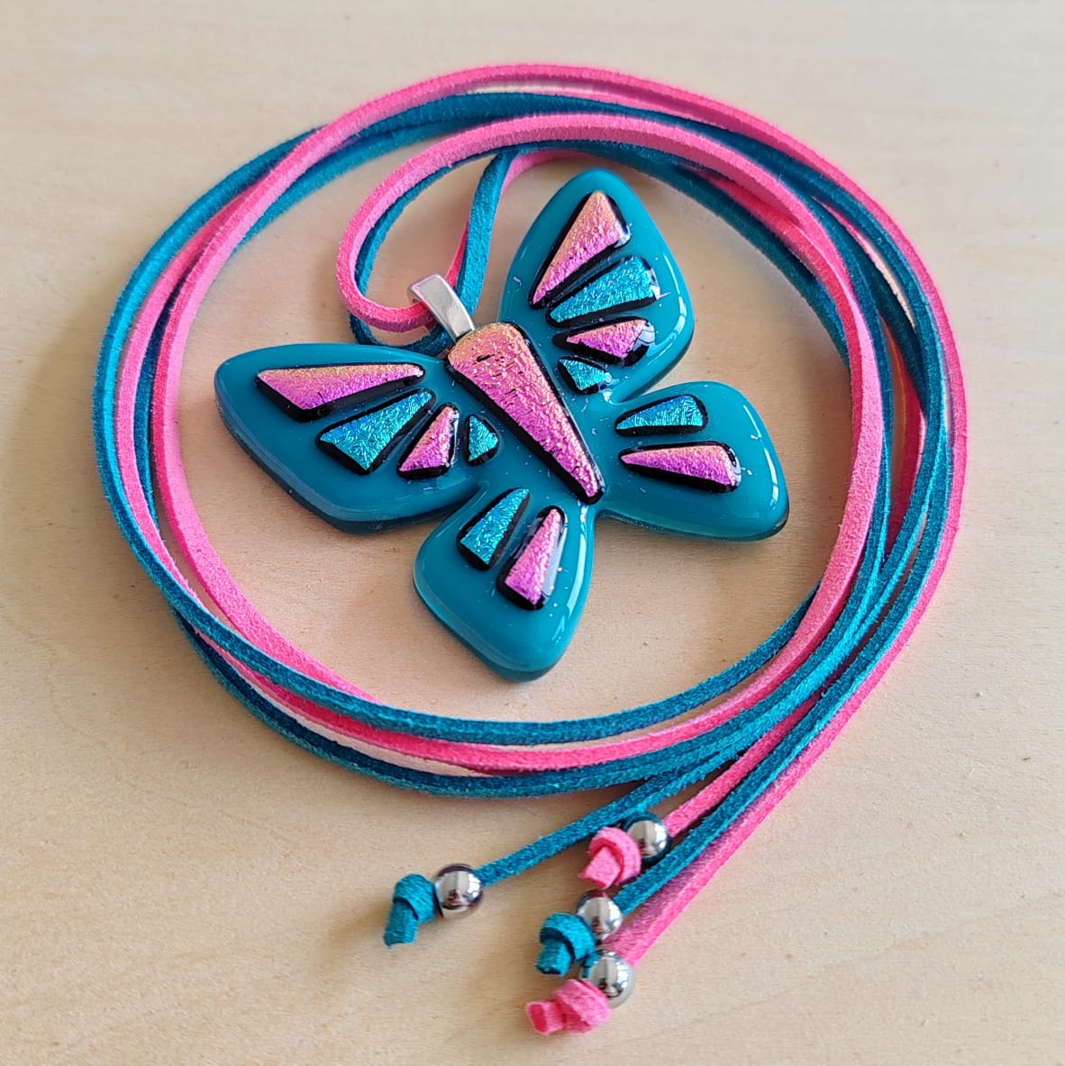 Dije Mariposa (Turquesa)