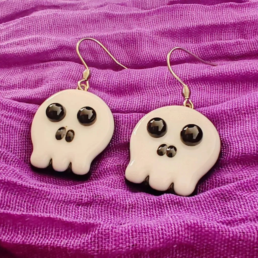 Aretes Calaveras