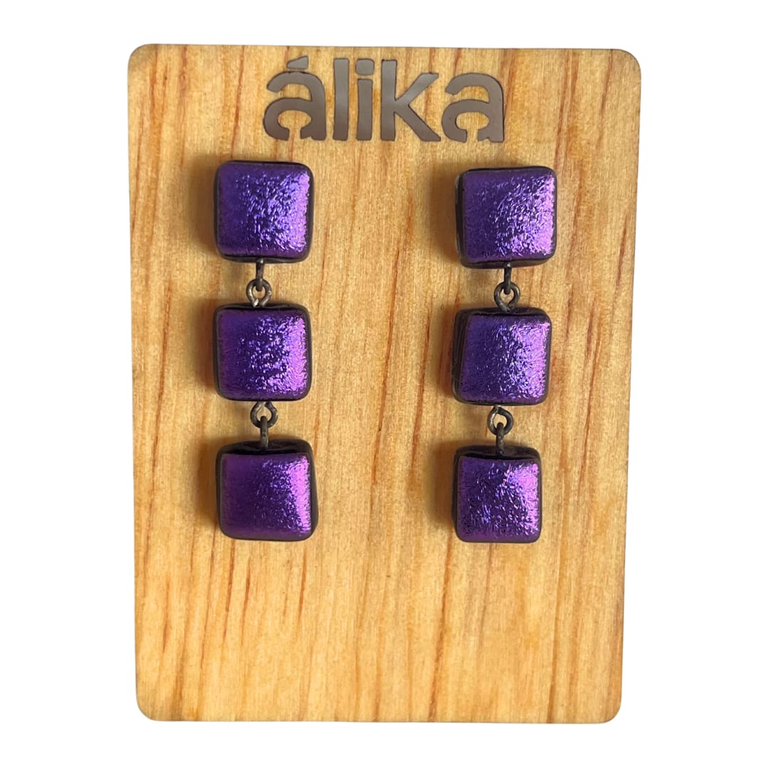 Arete 3 Piezas (Brillosos)