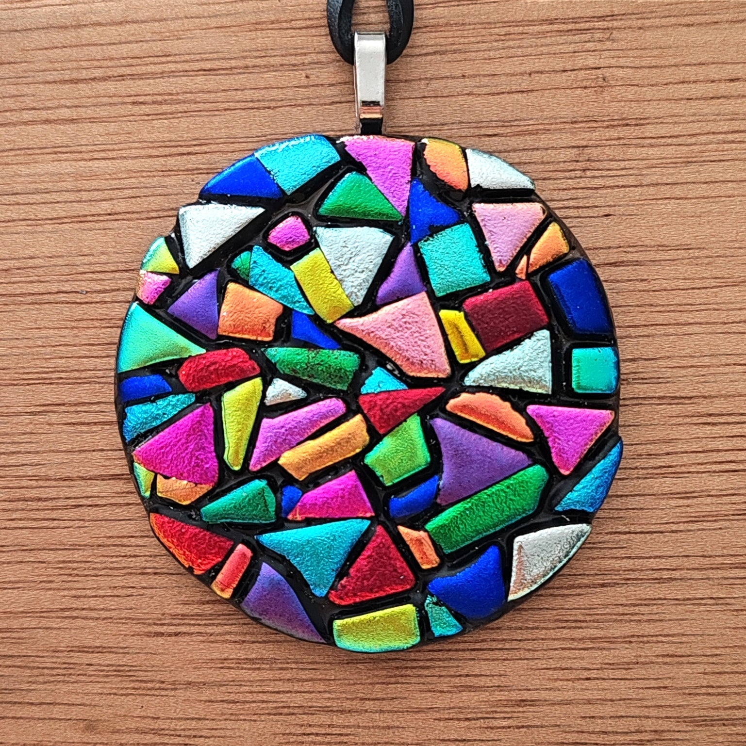 Medallón de vitromosaico